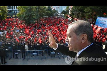 Cumhurbaşkanı Erdoğan Çankırı'da vatandaşlara hitap etti