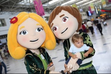 EXPO 2016'da Ece ve Efe rüzgarı esiyor