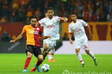 Galatasaray-Benfica maçından kareler