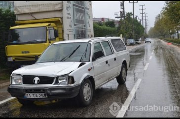 Kütahya'dan geldi, Bursa'da otomobil altında öldü 