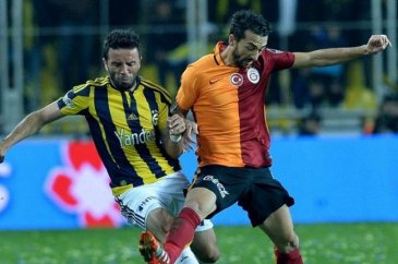 Fenerbahçe - Galatasaray derbisinden kareler