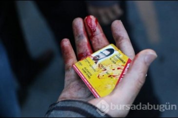 İpek Medya önünde bekleyenlere biber gazlı polis müdahalesi