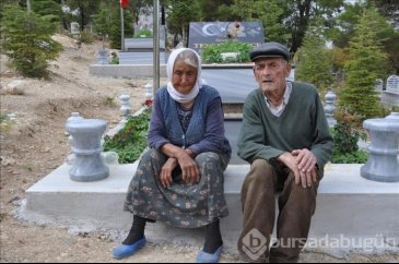 Acının simgesi "Recep dede" ile "Ayşe nine"