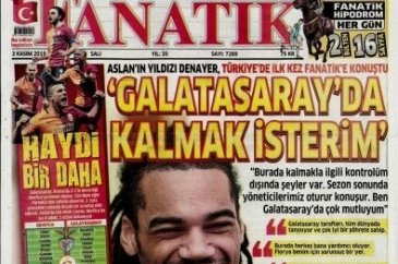Gazete manşetleri (3 Kasım 2015)