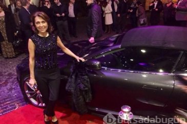 James Bond'un galasına katıldı!