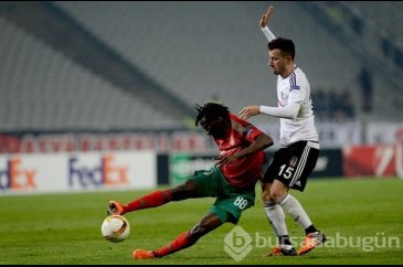 Beşiktaş- Lokomotiv Moskova maçından kareler