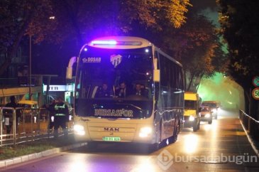 Bursaspor - Beşiktaş maçından kareler