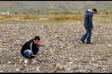 Gökte ararken Sarıçiçek Köyü'nde buldu!