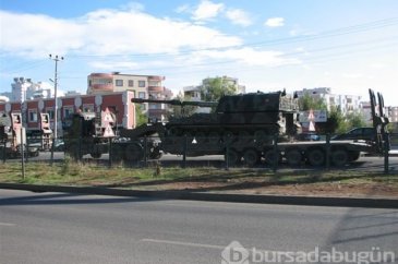 Gaziantep'te askeri sevkiyat