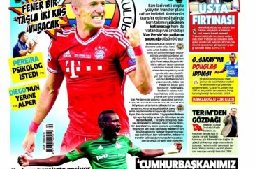 Günün gazete manşetleri (16 Kasım 2015)