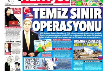 Günün gazete manşetleri (18 Kasım 2015)