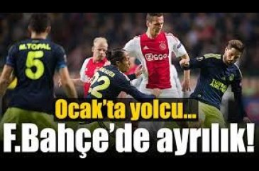 F.Bahçe'de ayrılık! Ocak'ta yolcu