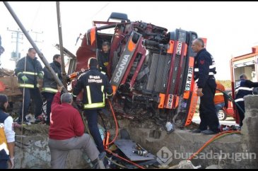 Bursa'da trafik kazası: 1 ölü, 1 yaralı	