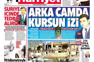 Günün gazete manşetleri (23 Kasım 2015)