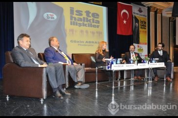 Günal Baylan, "İş'te Halkla İlişkiler" panelinde konuştu...