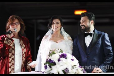 Bülent Emrah Parlak ve Burcu Gönder dünya evine girdi