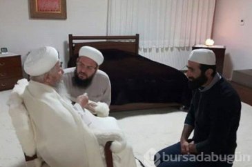 Ünlü oyuncu Cübbeli Ahmet'in hocasını ziyaret etti