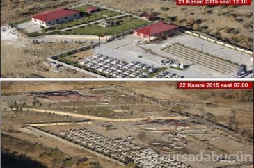 PKK'nın sözde şehitliği imha edildi