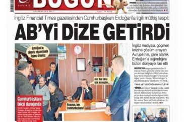 Günün gazete manşetleri (24 Kasım 2015)