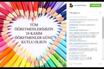 Ünlülerin 24 kasım Öğretmenler Günü paylaşımları!