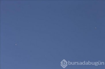 Düşen Rus uçağının vurulma anı fotoğrafları
