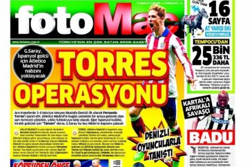 Gazete manşetleri (25 Kasım 2015)