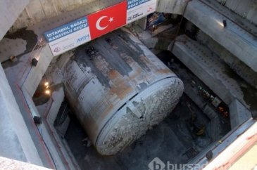 Avrasya Tüneli'nde sona yaklaşıldı