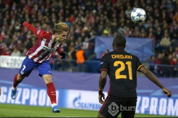 Atletico Madrid-Galatasaray maçından kareler