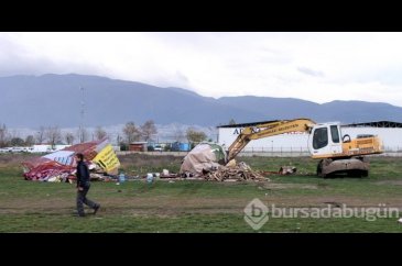 Bursa'da Suriyeli mültecilere baskın