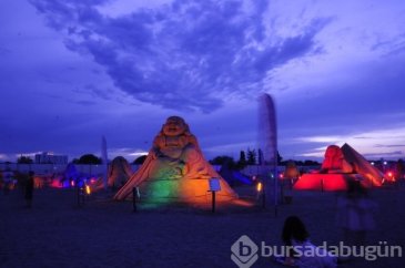 Kum Heykel Festivali'ne yoğun ilgi