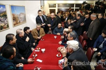 Erdoğan'dan sürpriz ziyaret