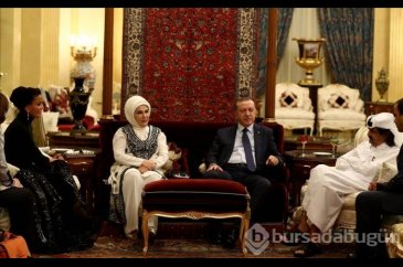 Cumhurbaşkanı Erdoğan Katar'da