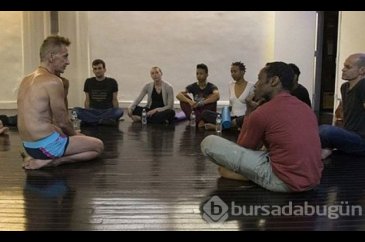 Bu yoga sınıfı olay oldu!