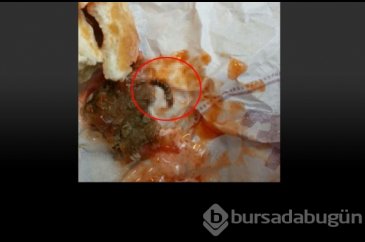 Burger King'te kurtlu hamburger iddiası