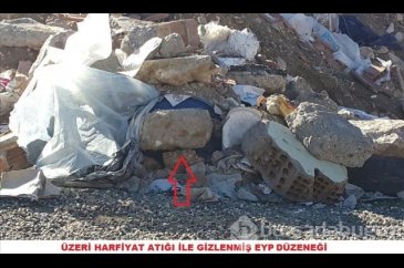 400 kilogram patlayıcı infilak ettirildi