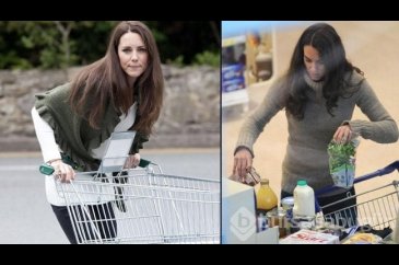 Kate Middleton da bazen dağınık yakalanabiliyor