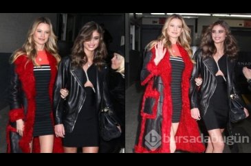Behati Prinsloo ve Taylor Hill canlı yayın konuğu