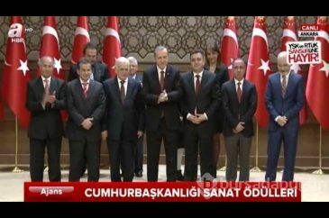 Cumhurbaşkanlığı Sanat Ödülleri verildi	