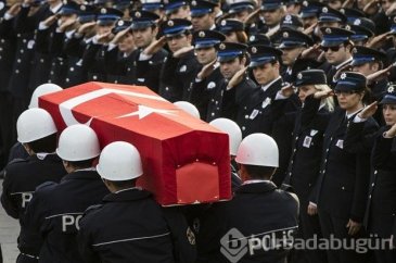 Şehit babaya son veda