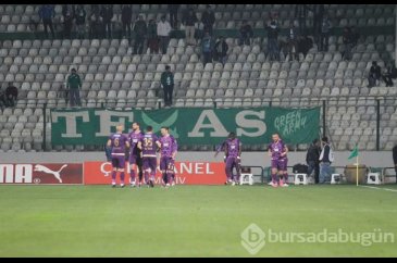 Bursaspor - Osmanlıspor maçından kareler	