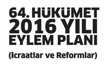Hükümetin madde madde 2016 eylem planı