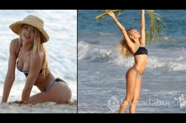 Candice Swanepoel çekimde