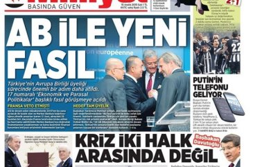 Günün gazete manşetleri - 15 Aralık 2015