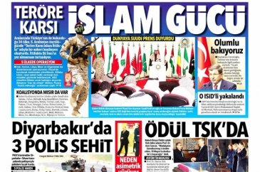 Gazete manşetleri (16 Aralık 2015)