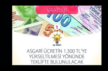 Ak Parti'nin 64. Hükümet'le gerçekleşen seçim vaatleri