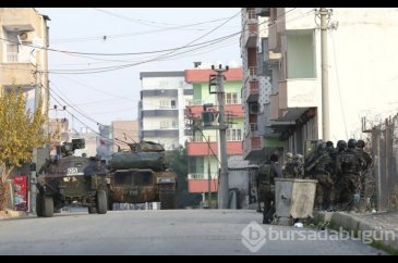 Cizre ve Silopi'de süren operasyonlar böyle görüntülendi!	