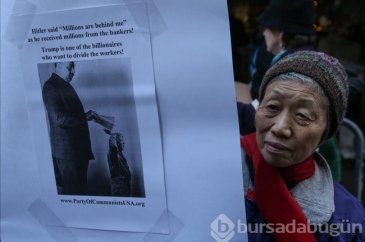 Cumhuriyetçi aday Trump New York'ta protesto edildi