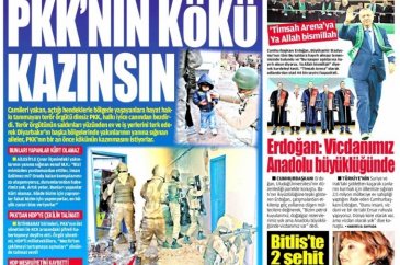 Gazete manşetleri (22 Aralık 2015)