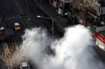 Diyarbakır'da olaylı günün fotoğrafları