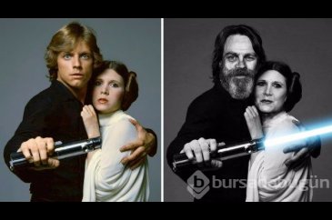 18 fotoğrafla geçmişten günümüze Star Wars karakterleri